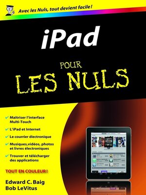 cover image of iPad Poche Pour les nuls